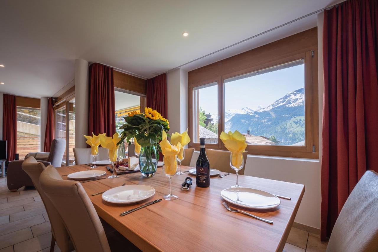 Chalet Am Acher 3 Apartment Wengen Luaran gambar