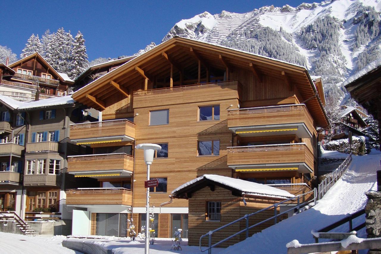 Chalet Am Acher 3 Apartment Wengen Luaran gambar